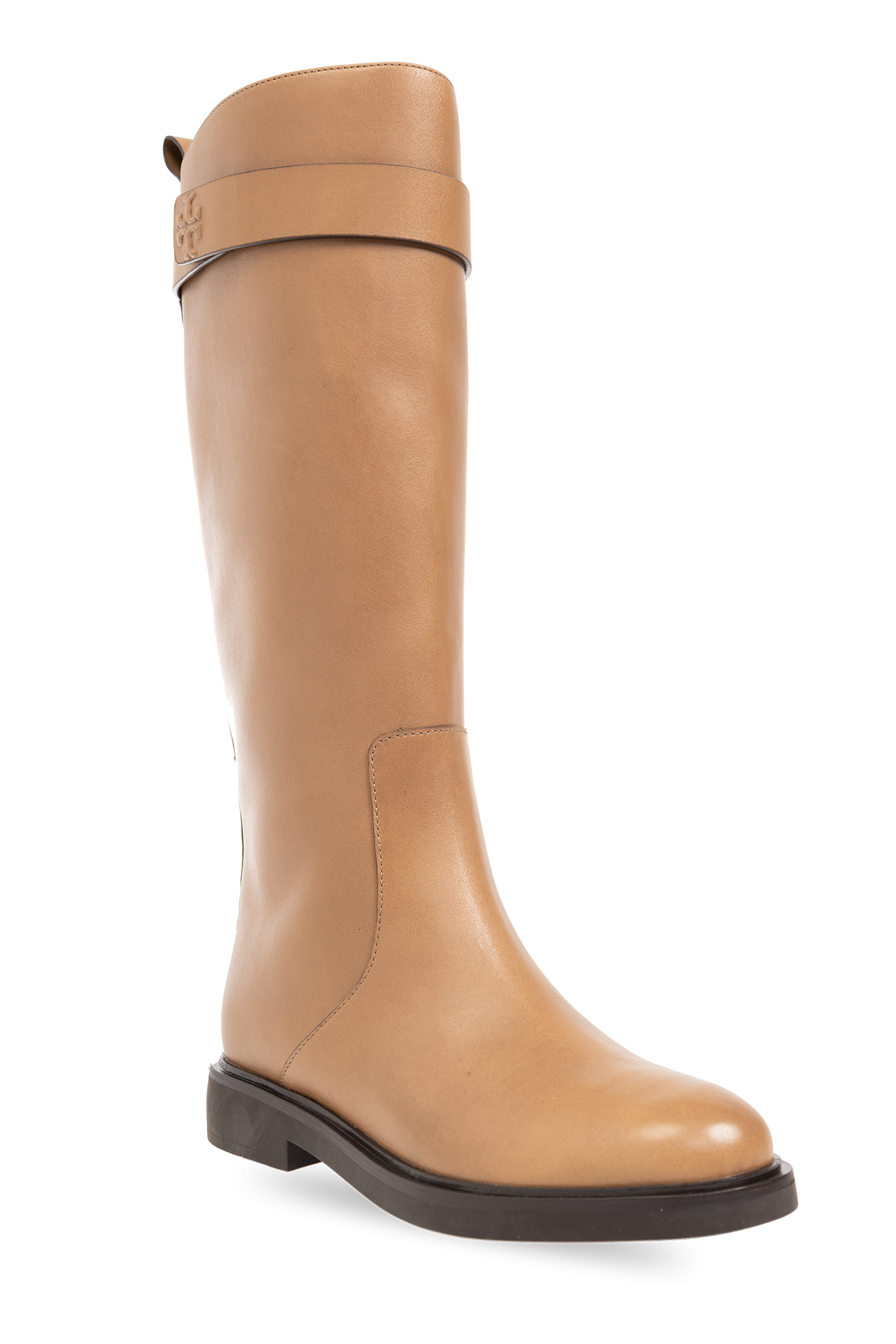 Tory burch leather top boots